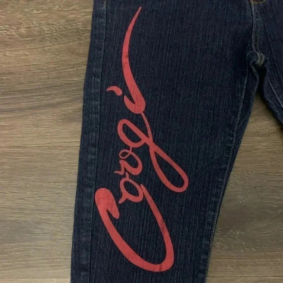 Coogi capris multi color bedazzled butt size 7/8 - Picture 3 of 8